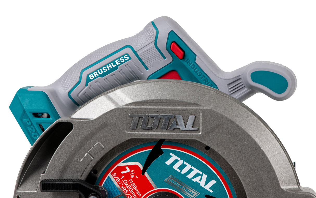 Fierastrau circular de mana TOTAL, 185mm, LI-ION, 20V NU INCLUDE ACUMULATOR, 5, atomico.ro