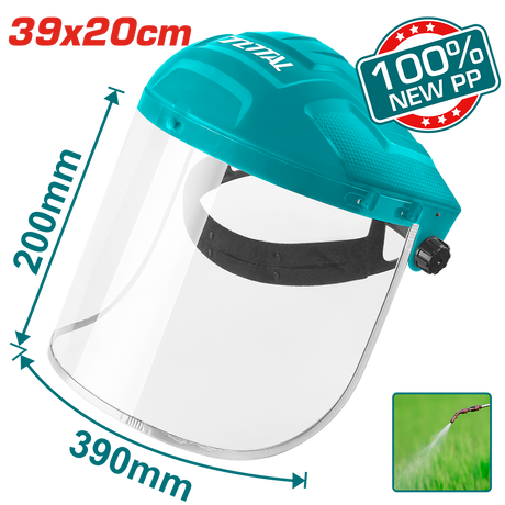 Protectia capului, Masca cu viziera de protectie TOTAL, 7, atomico.ro