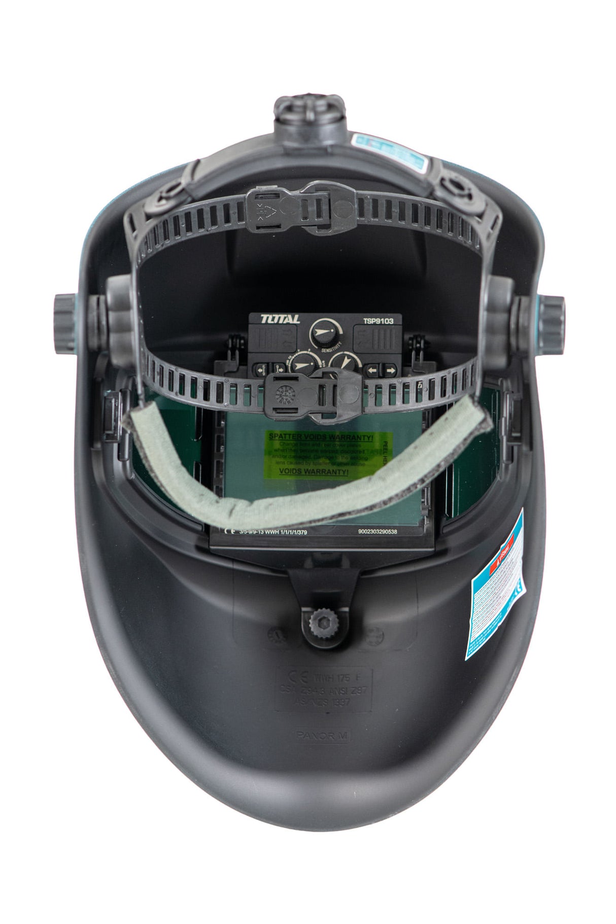 Masca sudura automata Total Industrial - vizor 98x43mm, 3, atomico.ro