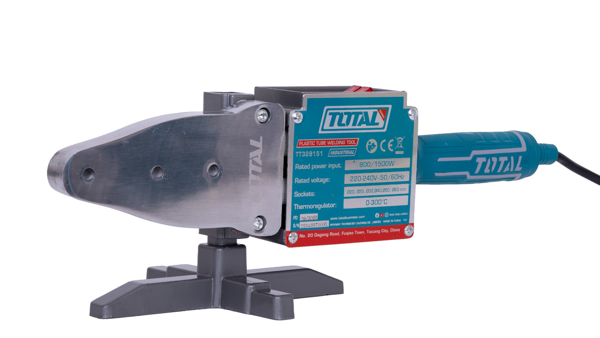 Masina de sudat tevi termoplastice TOTAL Industrial - 800W/1500W, 3, atomico.ro