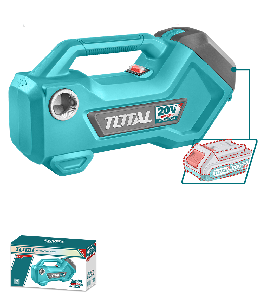 Pompa de transfer TOTAL, 20V, dim. conexiunii 3/4", 1, atomico.ro