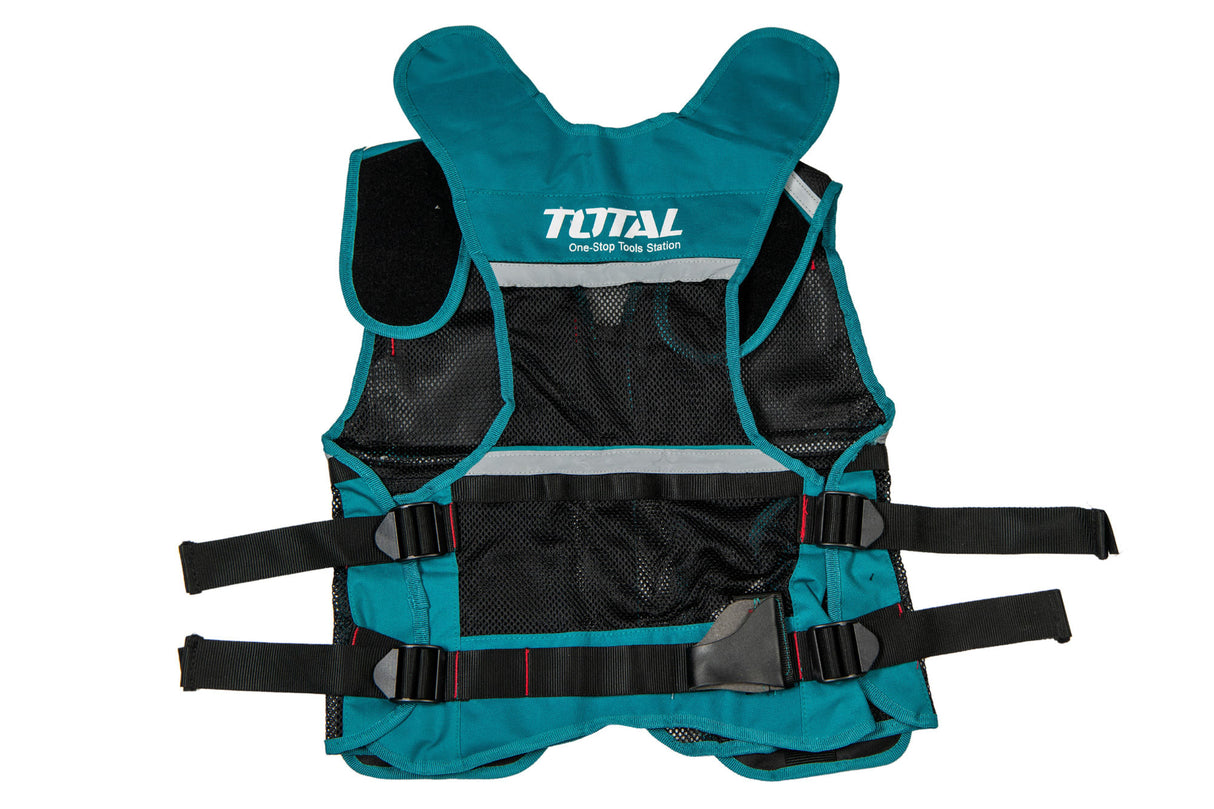 Vesta de lucru TOTAL marime ajustabila 42x60x3cm, 3, atomico.ro