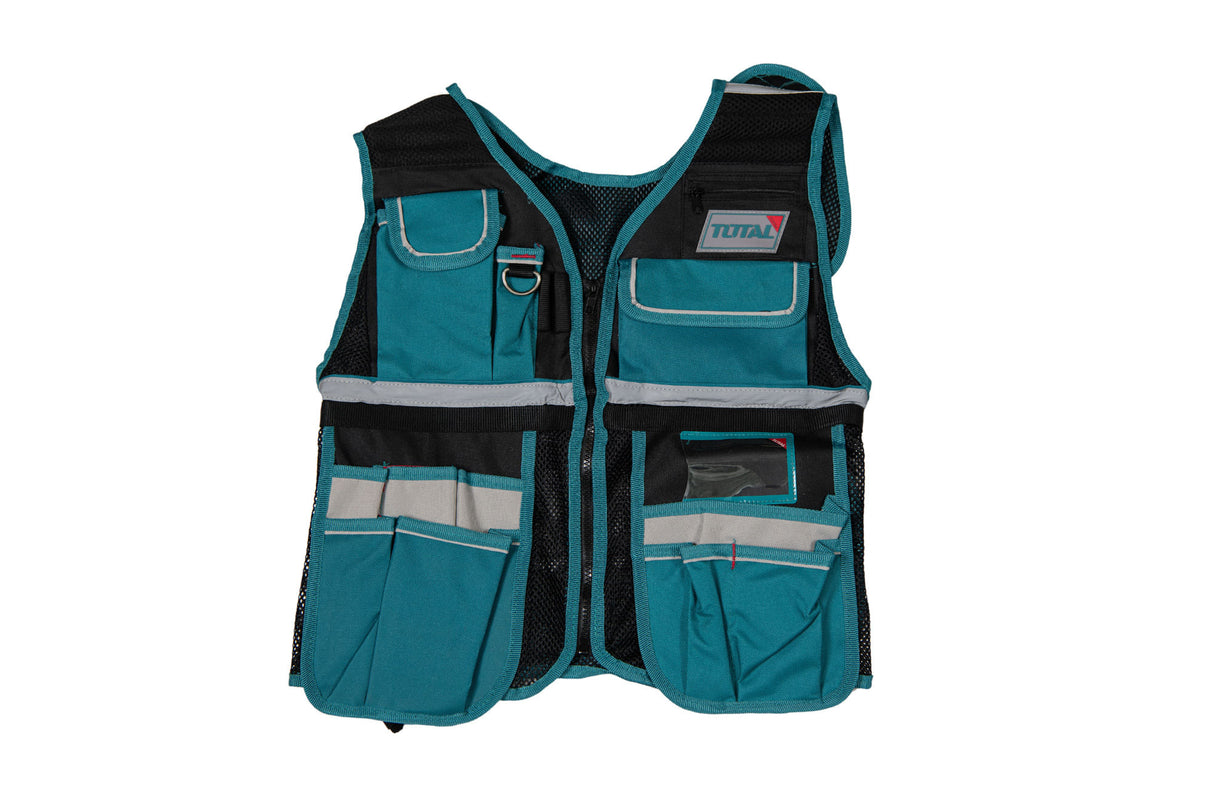 Vesta de lucru TOTAL marime ajustabila 42x60x3cm, 2, atomico.ro