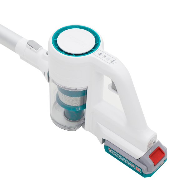Aspirator vertical TOTAL 20V, 0.8 L, aspirare 9 kPa, filtru HEPA, cu acumulator si incarcator, 6, atomico.ro