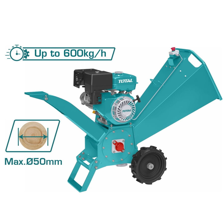 Tocator de crengi TOTAL 7CP, 3600rpm, diametru max 50mm, 1, atomico.ro