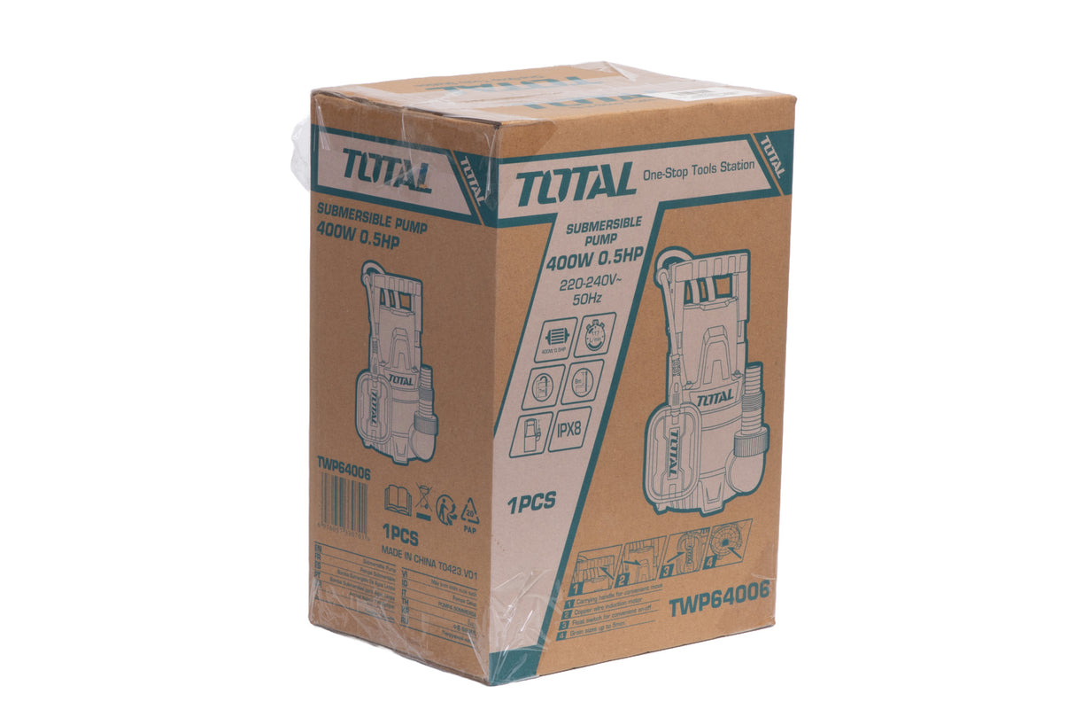 Pompa submersibila TOTAL apa curata - 400W, 5, atomico.ro