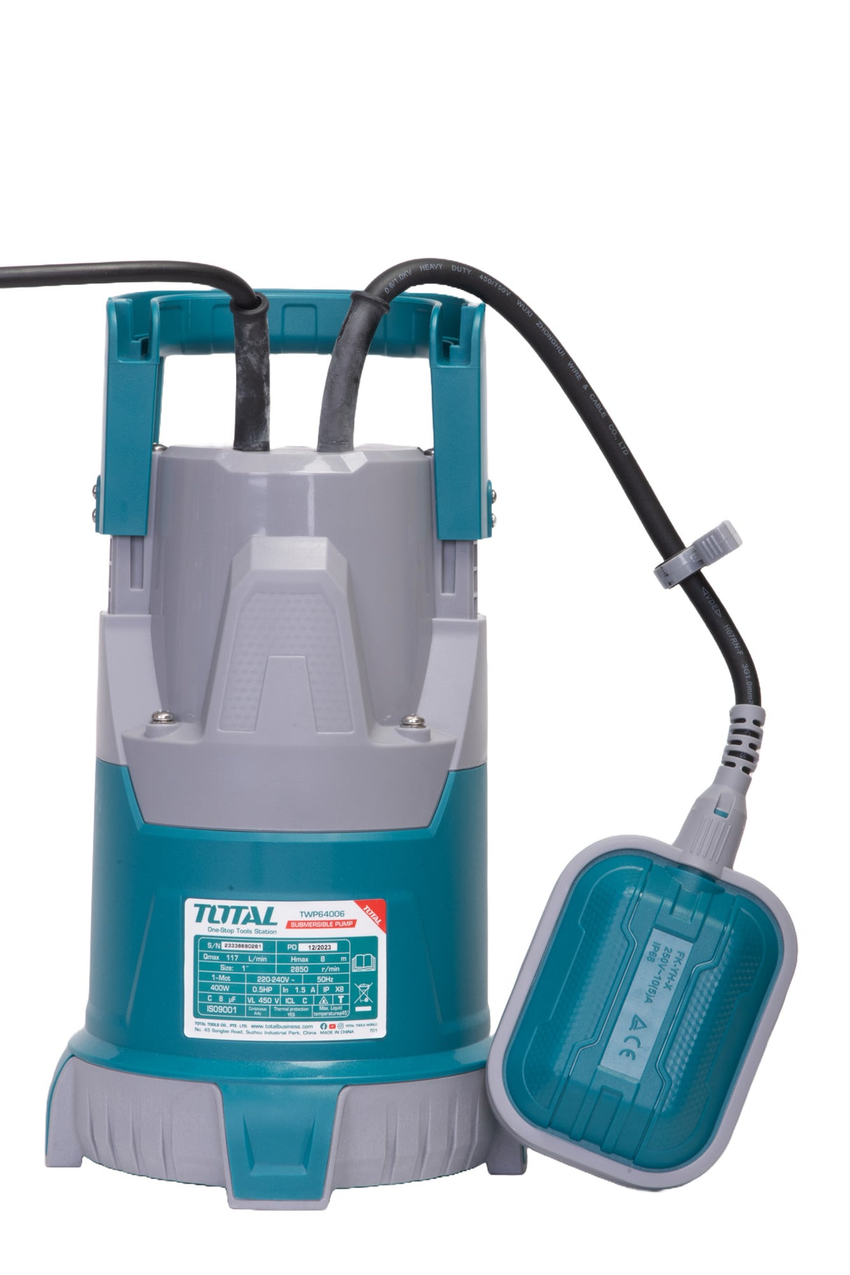 Pompa submersibila TOTAL apa curata - 400W, 3, atomico.ro