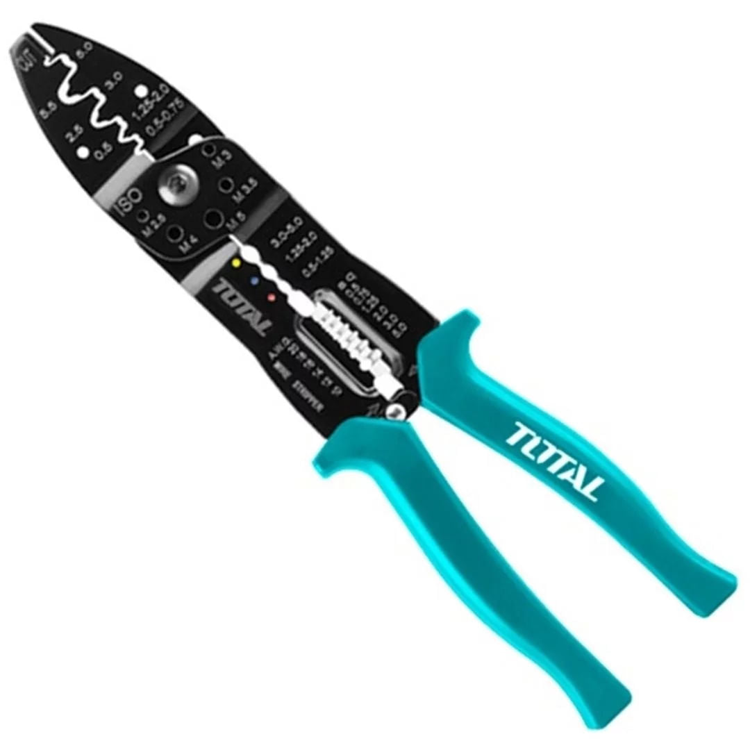 Cleste pentru dezizolare si srtizare cabluri Total 10/254mm, 2, atomico.ro