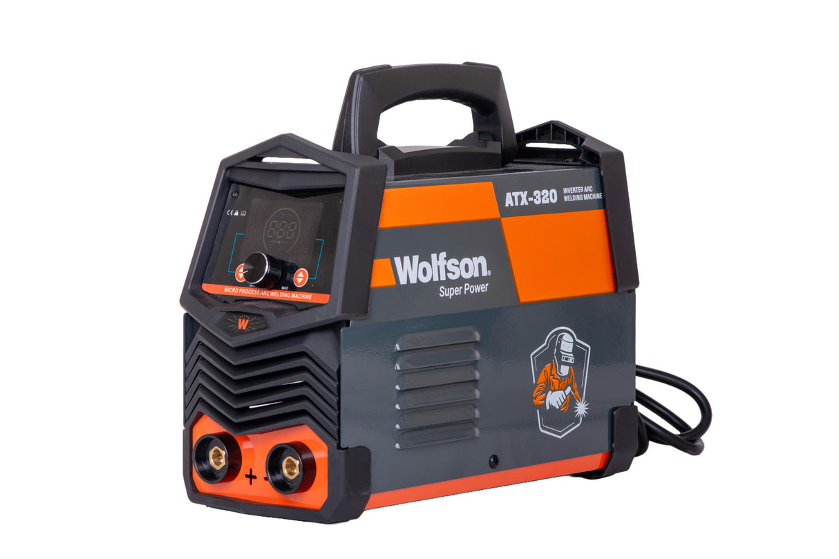 Aparat de sudura cu electrod WOLFSON ATX-320 cu Inverter 2 in 1 MMA si LIFT-TIG, 4, atomico.ro