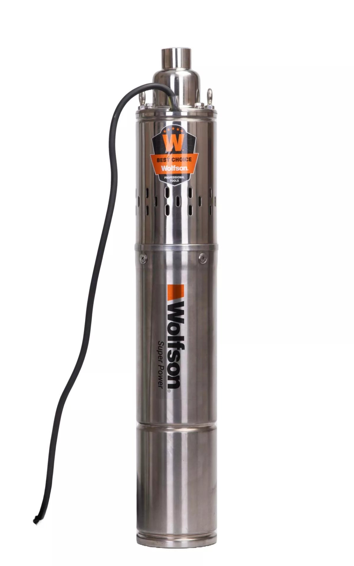 Pompa submersibila apa curata WOLFSON PS-1300, 750W, cablu 15m, 1900L/h, 1 tol, inaltime max pompare 100m, diametru 100mm, 1, atomico.ro