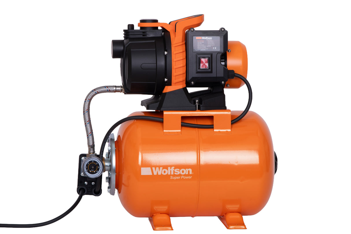 Hidrofor Wolfson - cap PLASTIC, 24L - 800W-3C, 6, atomico.ro