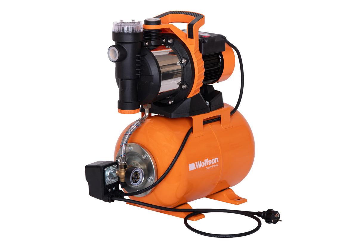 Hidrofor Wolfson cap INOX, 900W, 24L, 4, atomico.ro