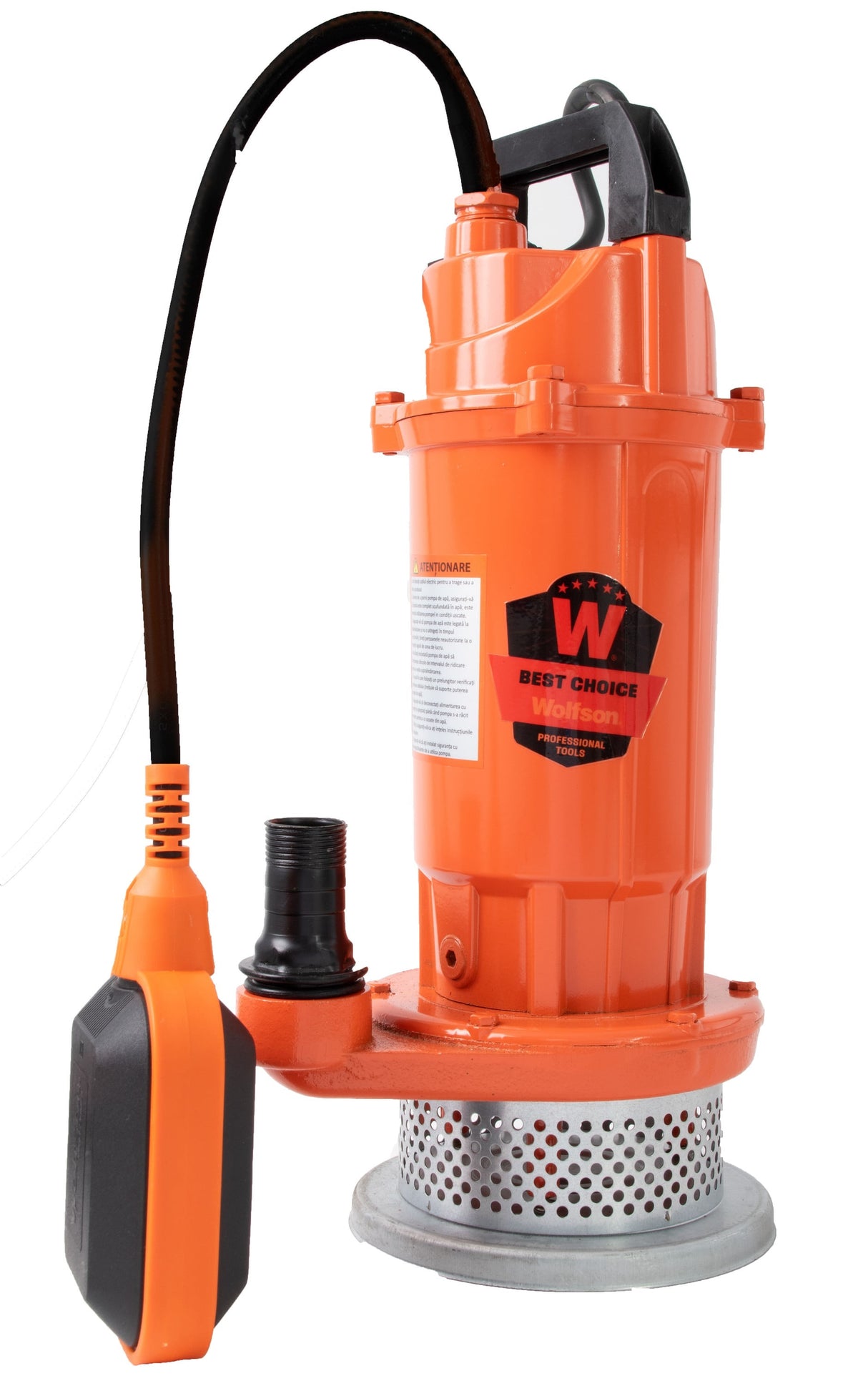 Pompa submersibila apa curata cu plutitor Wolfson QDX-16-F, 370W, 3000 l/h, 1, atomico.ro