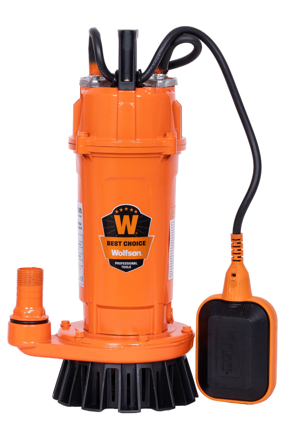 Pompa submersibila apa curata cu plutitor Wolfson QDX-16-F, 370W, 3000 l/h, 4, atomico.ro
