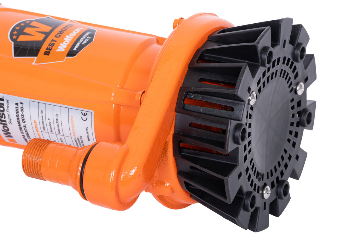 Pompa submersibila apa curata cu plutitor Wolfson QDX-16-F, 370W, 3000 l/h, 5, atomico.ro