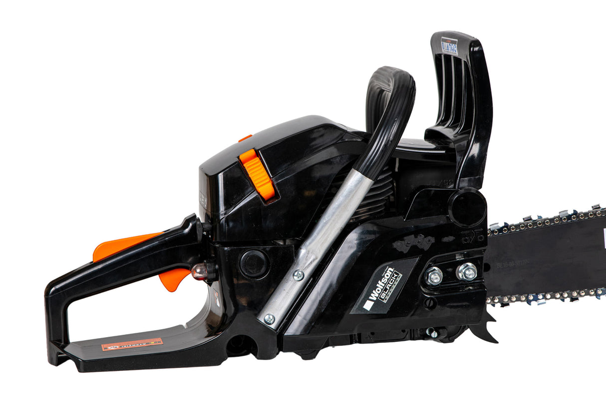 Drujba Wolfson Black Edition Euro 5, 52cc, 3.1 CP, lama 40cm, 33 dinti taietori, 5, atomico.ro