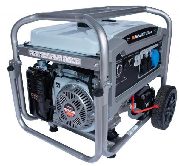 Generator de curent pe benzina Wolfson Imperio 8300, 7900W, monofazat, 17.5CP, 457cc, compatibil cu automatizare ADG11050, 2, atomico.ro