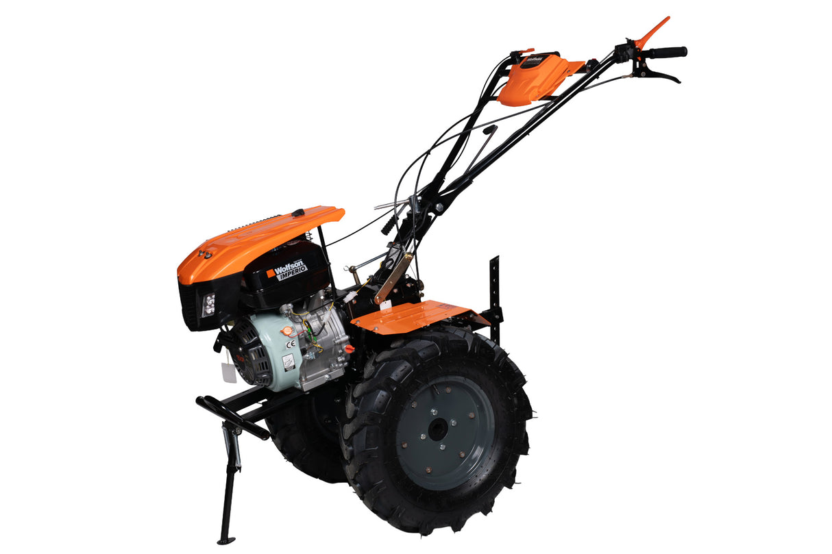 Motocultor pe benzina Wolfson Imperio 15CP cu far si roti de transport 6.50x12, latime de lucru 70–140 cm - Resigilat, 1, atomico.ro