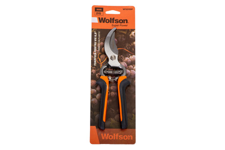 Scule si unelte de mana, Foarfeca de vie Wolfson 8.5 cu manere din plastic, 2, atomico.ro
