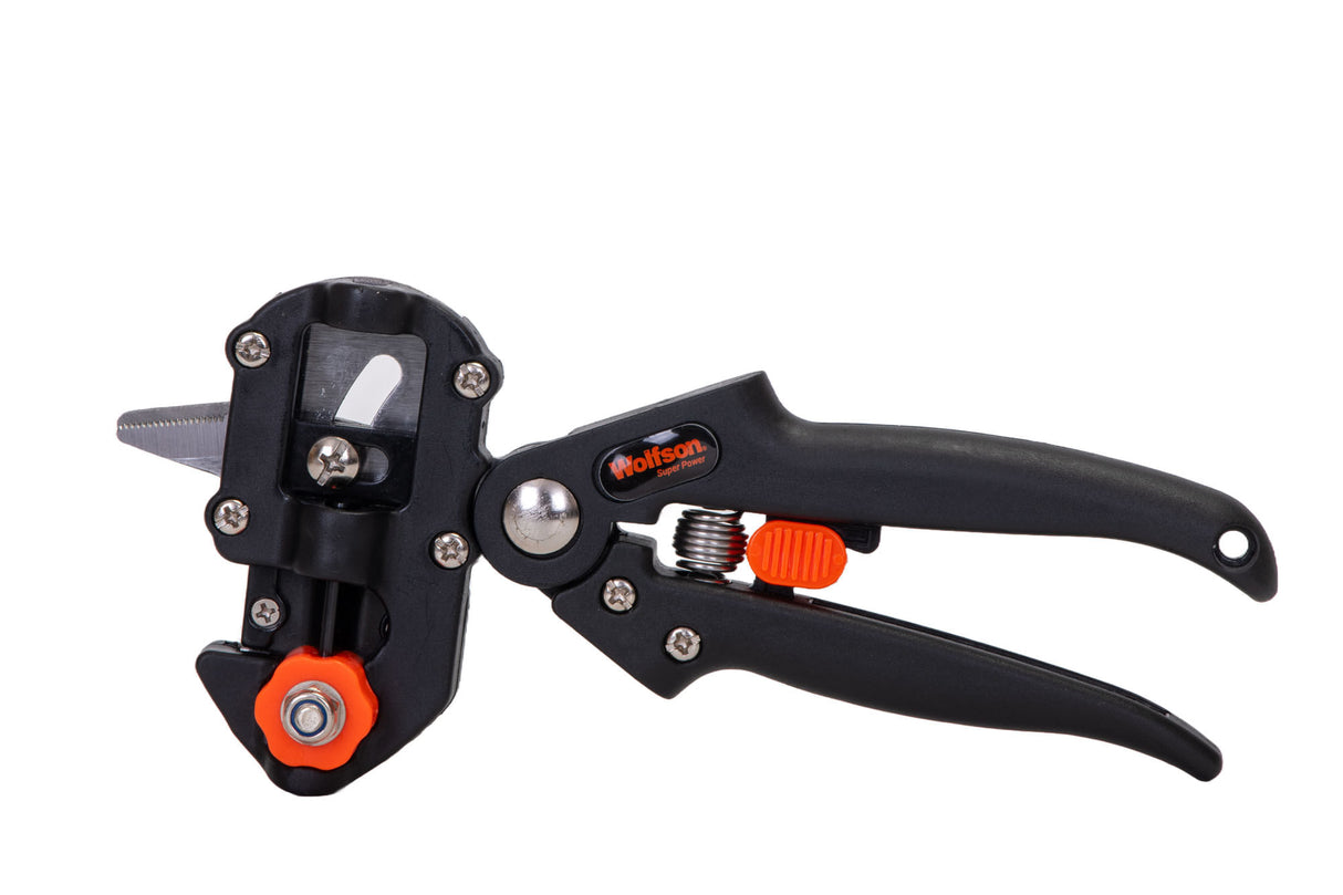 Foarfeca pentru altoit Wolfson cu 4 accesorii incluse, 4, atomico.ro