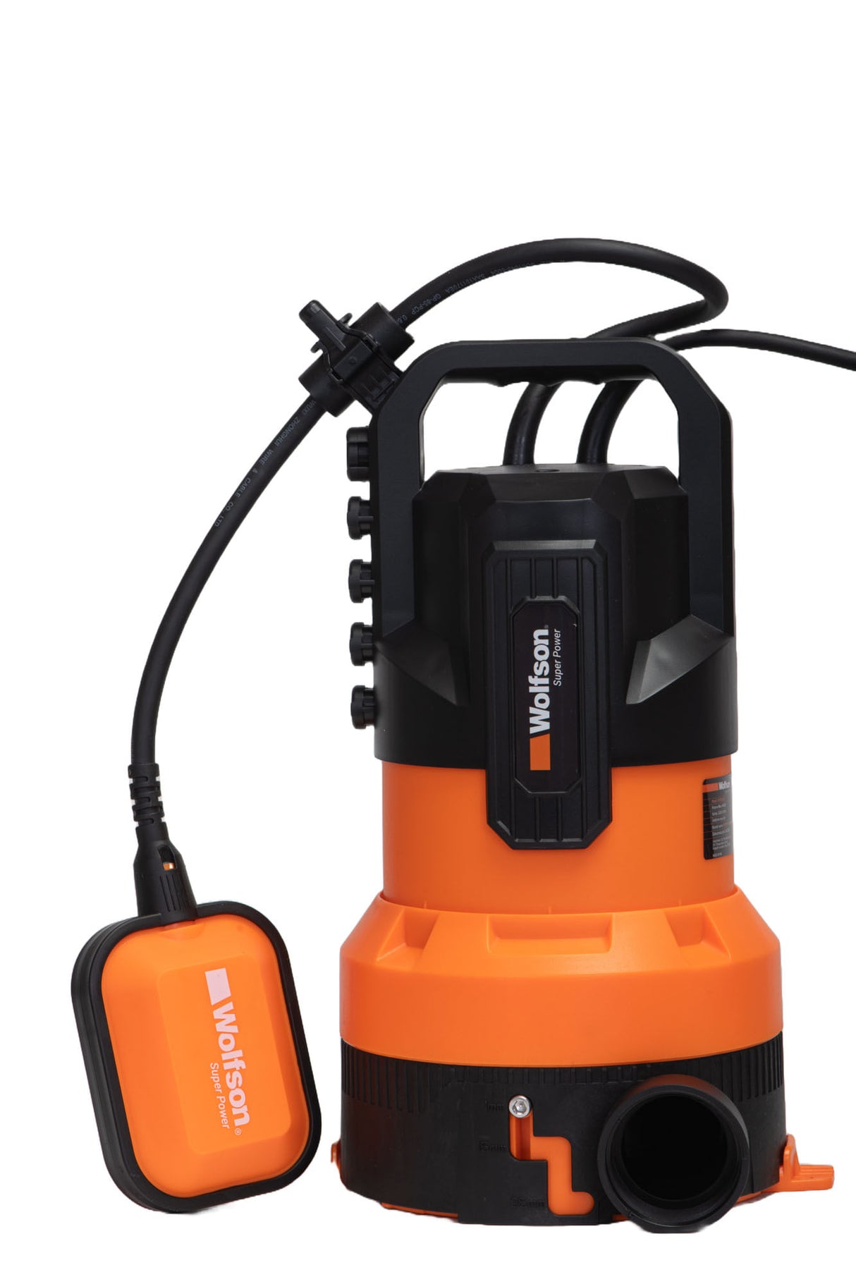 Pompa de apa murdara Wolfson din plastic, 450W, 3, atomico.ro