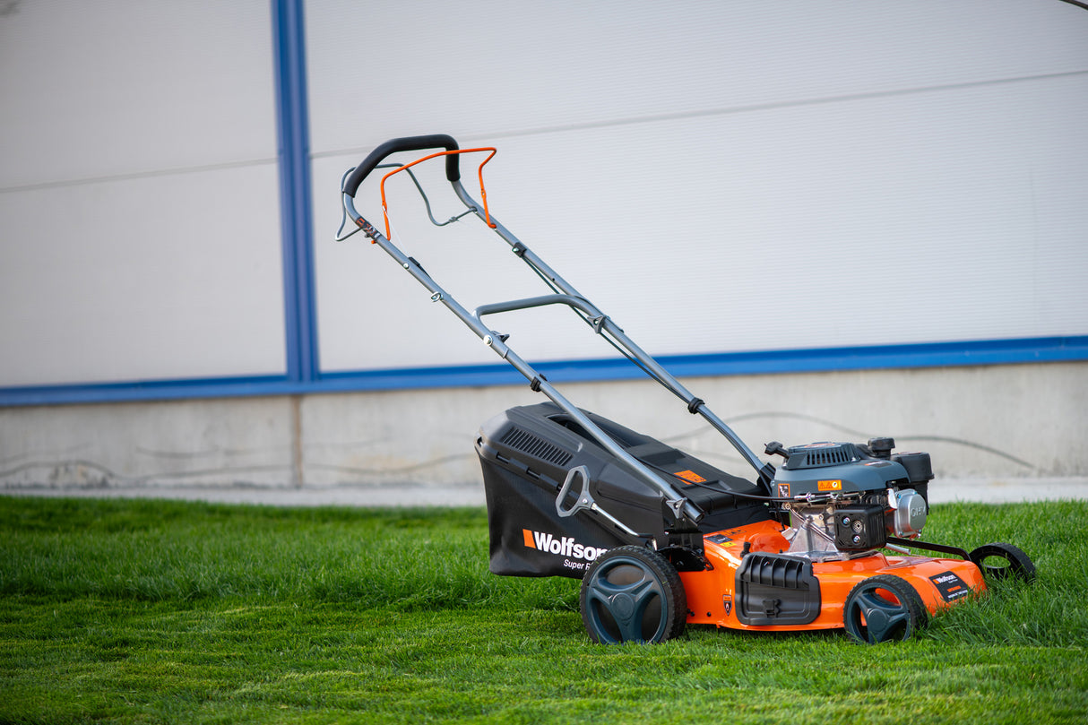 Masina de tuns iarba cu autopropulsie Wolfson, 4CP, benzina, latime de lucru 46cm - Resigilat, 8, atomico.ro