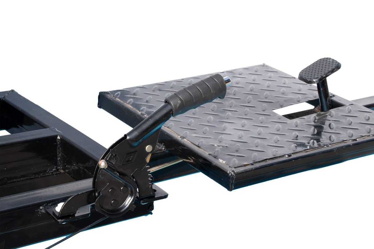 Remorca motocultor Wolfson, capacitate 500Kg, cuva basculabila 125x80x30 cm, 6, atomico.ro