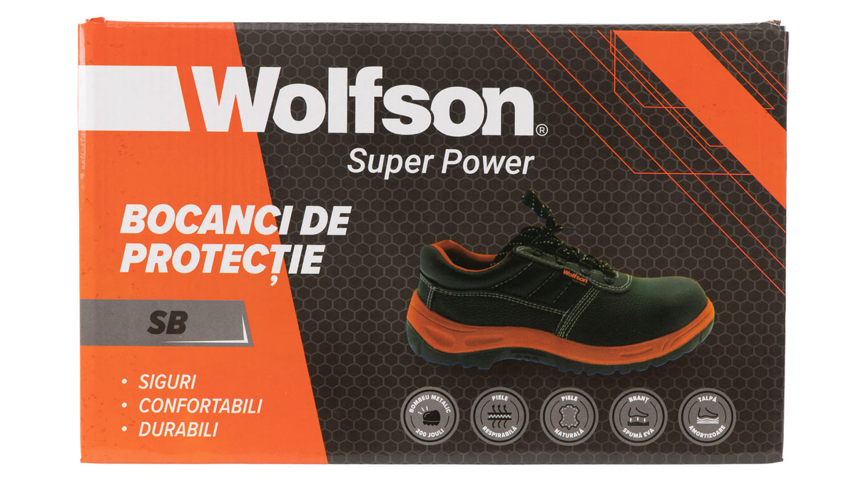 Bocanci de protectie Wolfson SB - marimea 45, 4, atomico.ro