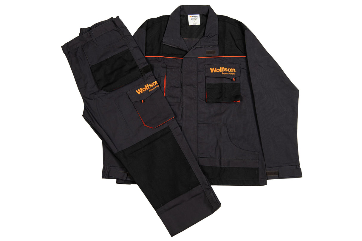 Set salopeta si pantaloni de lucru Wolfson, marimea L, 2, atomico.ro