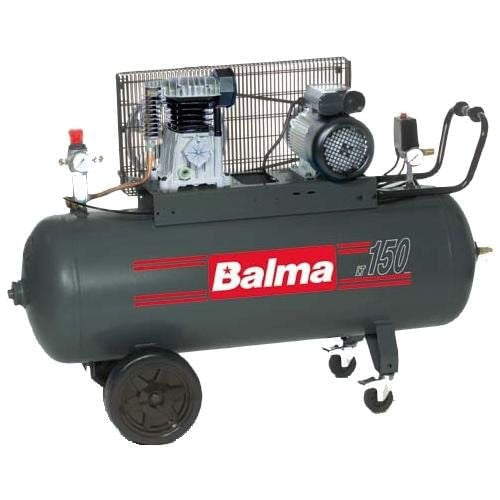 Compresor cu piston Balma NS19S-150-CM3, 2200 W, 10 bar, aer refulat 246 l/min, butelie 150 L, 1, atomico.ro