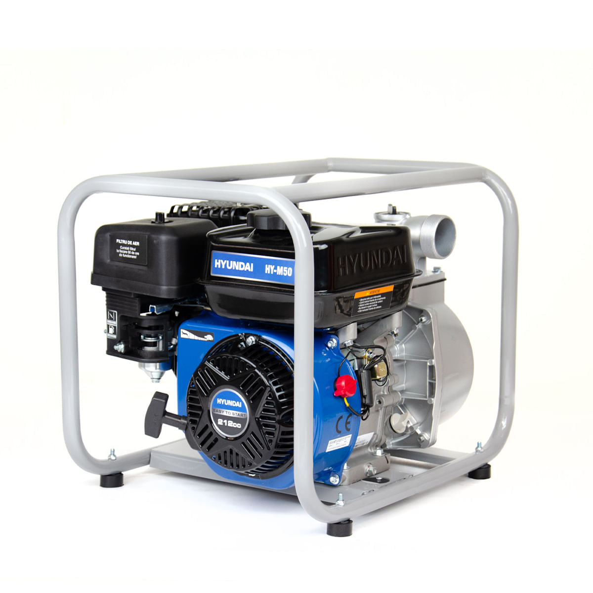 Motopompa ape curate HYUNDAI HY-M50, 2", 5.8 CP, 466 l/m, 1, atomico.ro