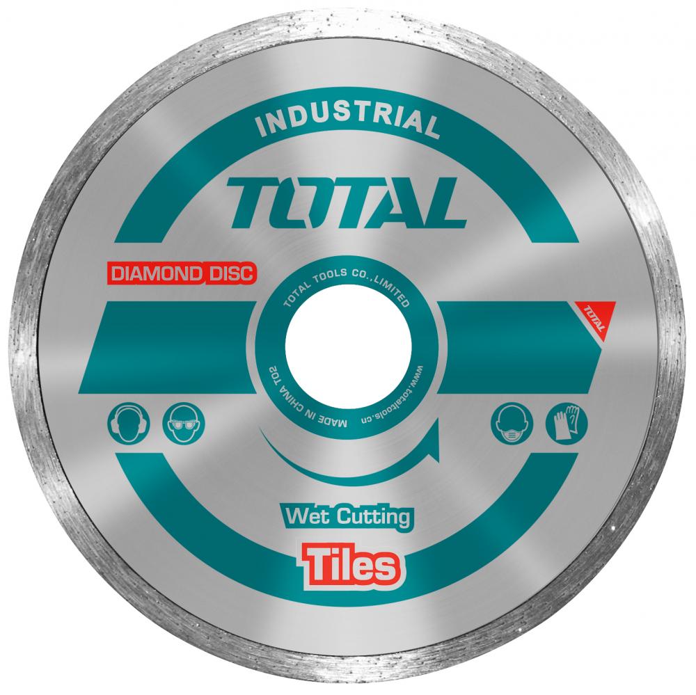 Disc diamantat continuu Total Industrial - ceramica - umed - 180mm, 1, atomico.ro
