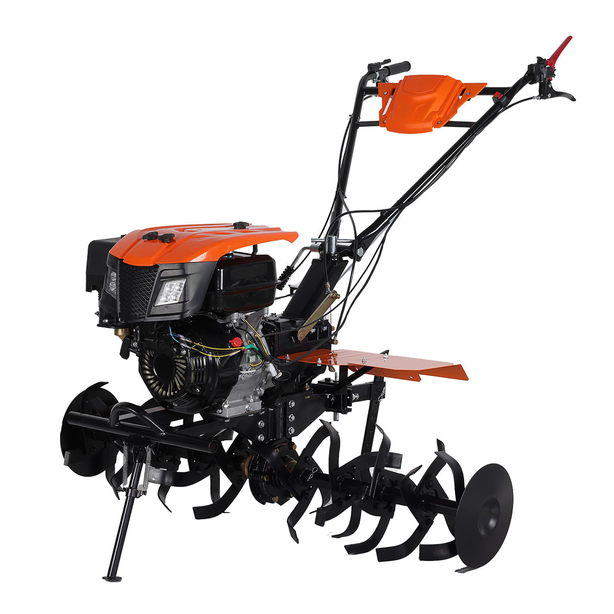 Motocultor pe benzina Wolfson Imperio 10 CP cu far si roti de transport 6.50x12, latime de lucru 70-140cm, 1, atomico.ro