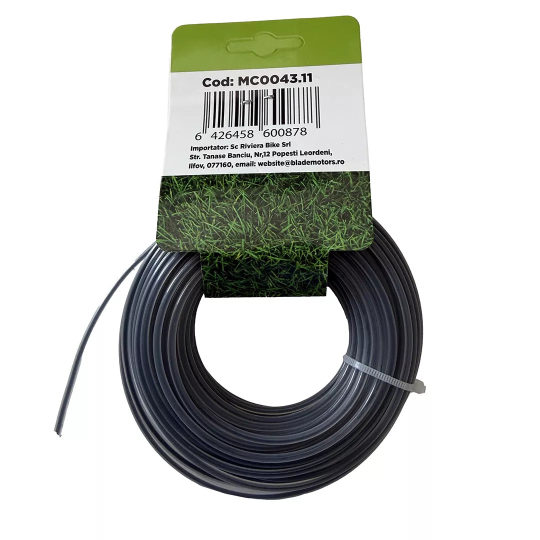 Fir taietor PVC cu miez ranforsat 15m - 2.7mm (sectiune rotunda) (MC), 1, atomico.ro