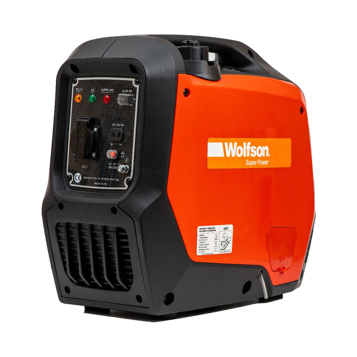 Generator de curent Wolfson, digital invertor 2000W, 3.5 CP, 3, atomico.ro