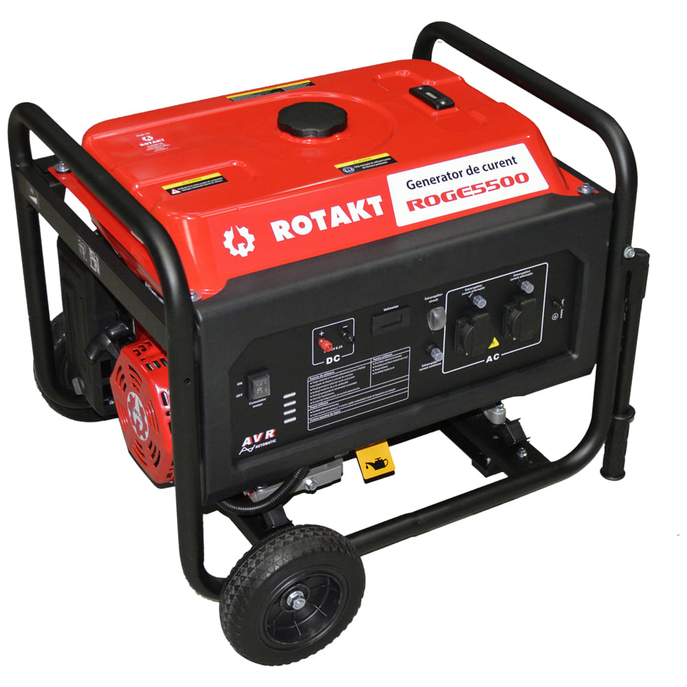 Generator de curent pe benzina Rotakt ROGE5500 - 5500W, 2, atomico.ro