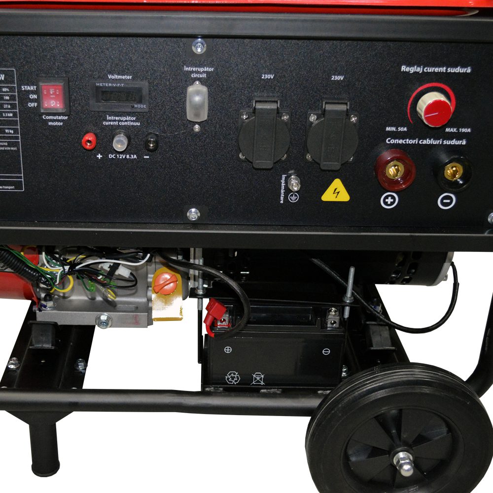 Generator de sudura Rotakt ROGS190 - 200 Ah, 3.9 kW, 3, atomico.ro