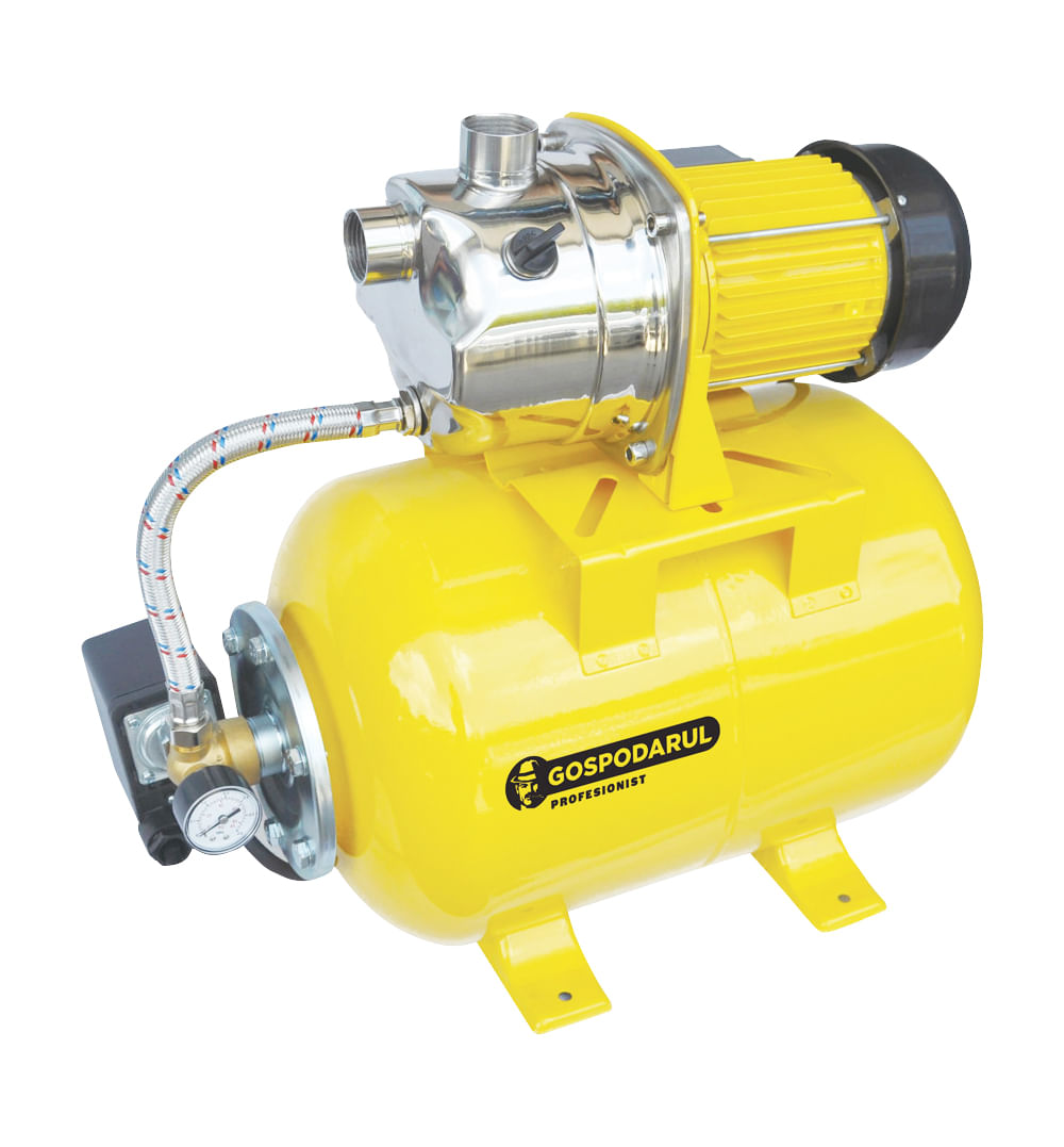 Hidrofor cu cap de inox - 24l -gp 800-3c- 800w, 3200 l/h, 1, atomico.ro