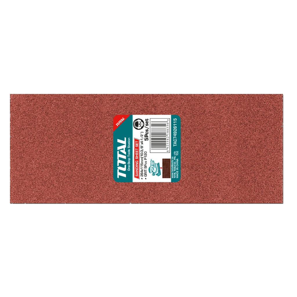Set 5 buc hartie abraziva Total pentru slefuitor 264x115mm, 2, atomico.ro