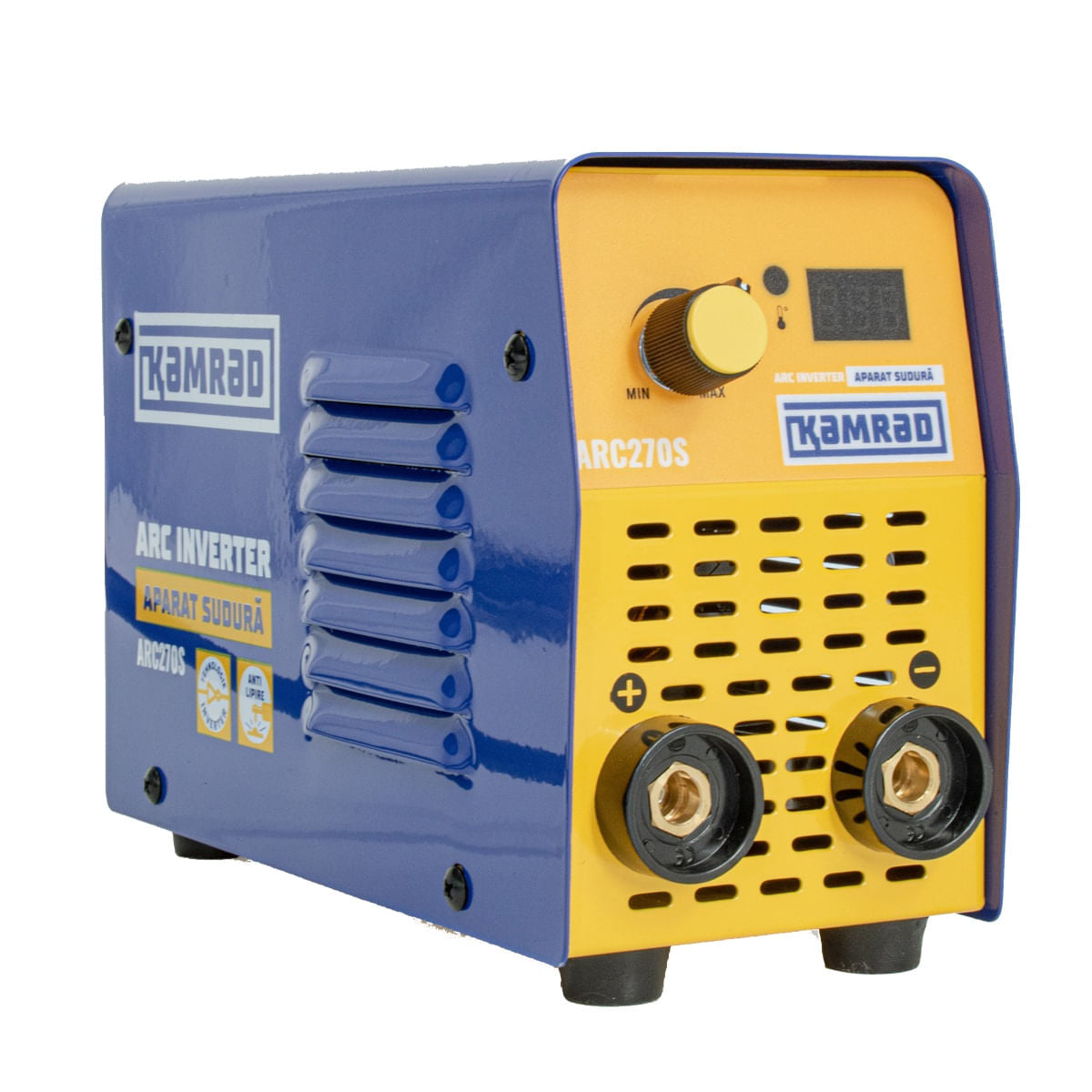 Aparat de sudura cu Inverter KAMRAD ARC270S MMA-270A cu afisaj electronic LCD, 3, atomico.ro