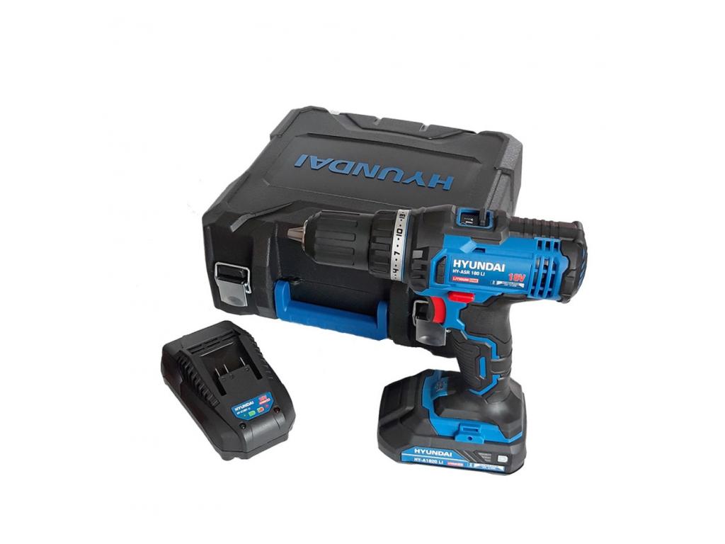 Masina de gaurit/insurubat cu acumulator Hyundai HY-ASR 180 LI 18V, 1 acum.2.0Ah, 5, atomico.ro