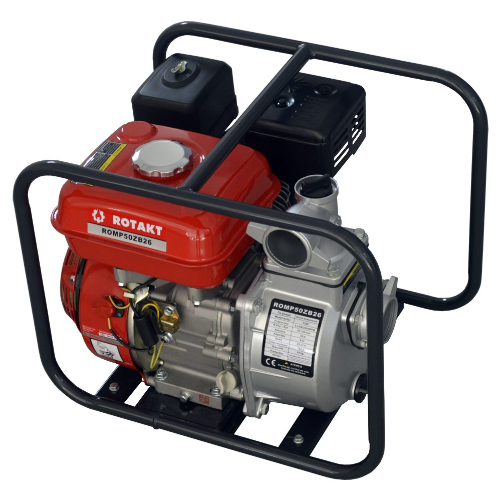 Motopompa apa curata Rotakt ROMP50ZB26 - 2", 7 CP, 31000 l/h, 3, atomico.ro