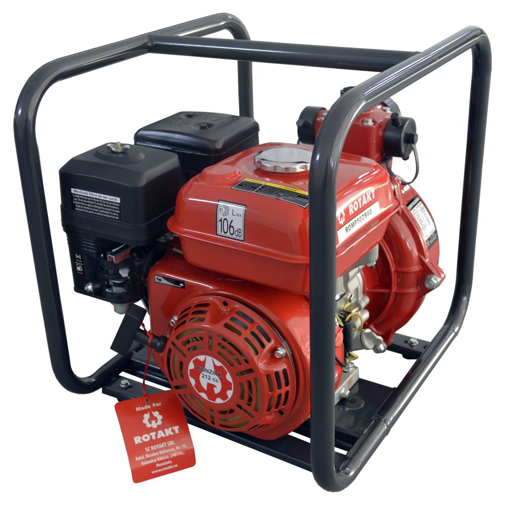Motopompa de presiune Rotakt ROMP50ZB60 - 2", 7 CP, 31000 l/h, 4, atomico.ro
