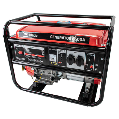 Generatoare de curent, Generator curent electric pe benzina monofazat BLADE GP-6500 - 5500W, 2, atomico.ro