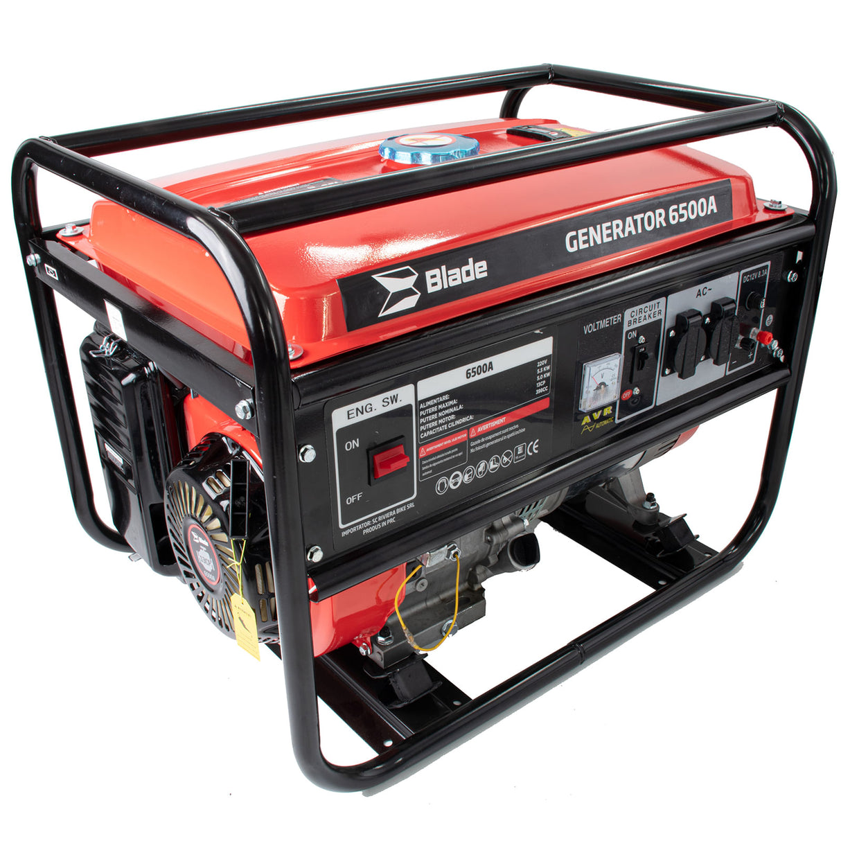 Generator curent electric pe benzina monofazat BLADE GP-6500 - 5500W, 4, atomico.ro