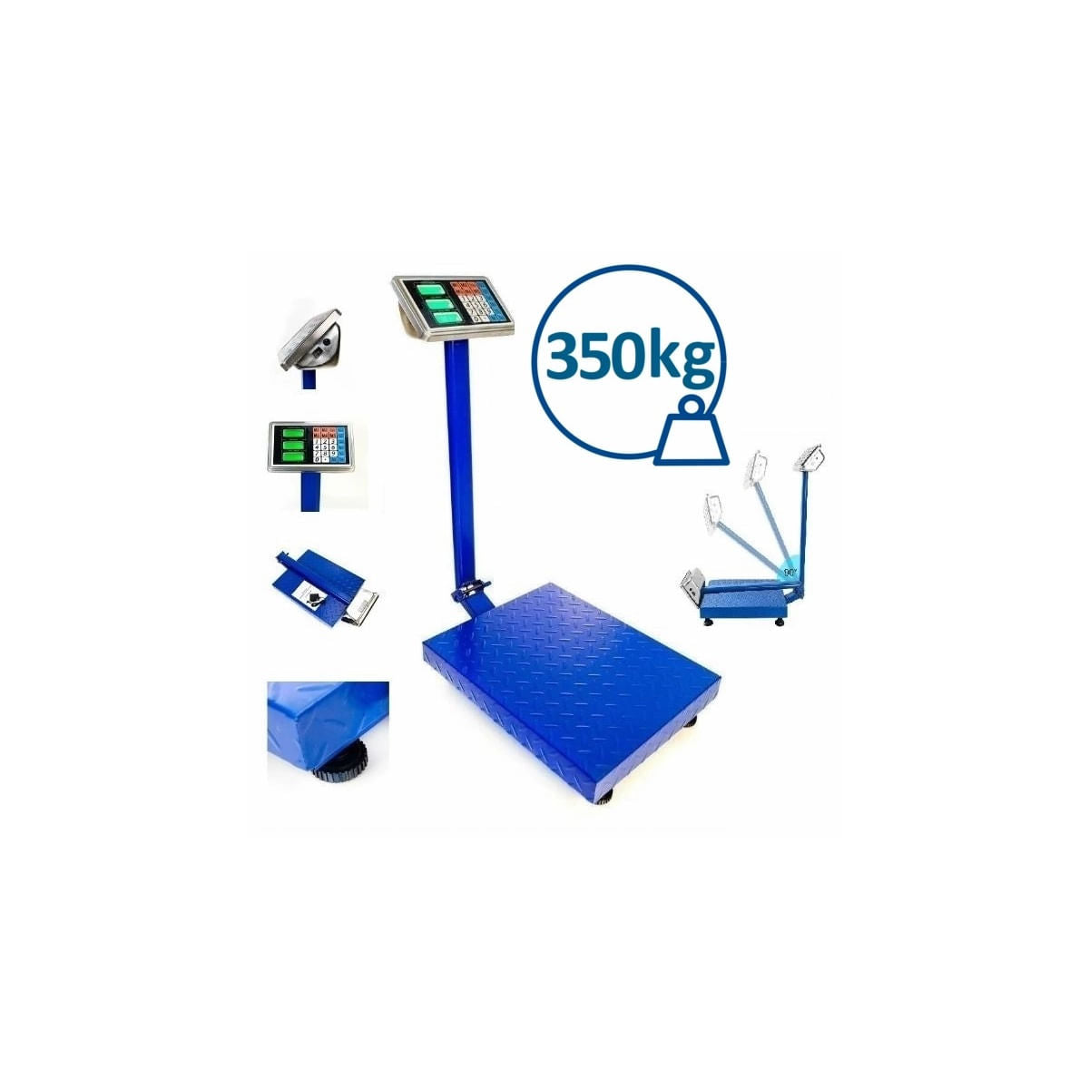 Cantar comercial electronic BLADE - 350 kg, cu acumulator si brat rabatabil - RESIGILAT, 3, atomico.ro