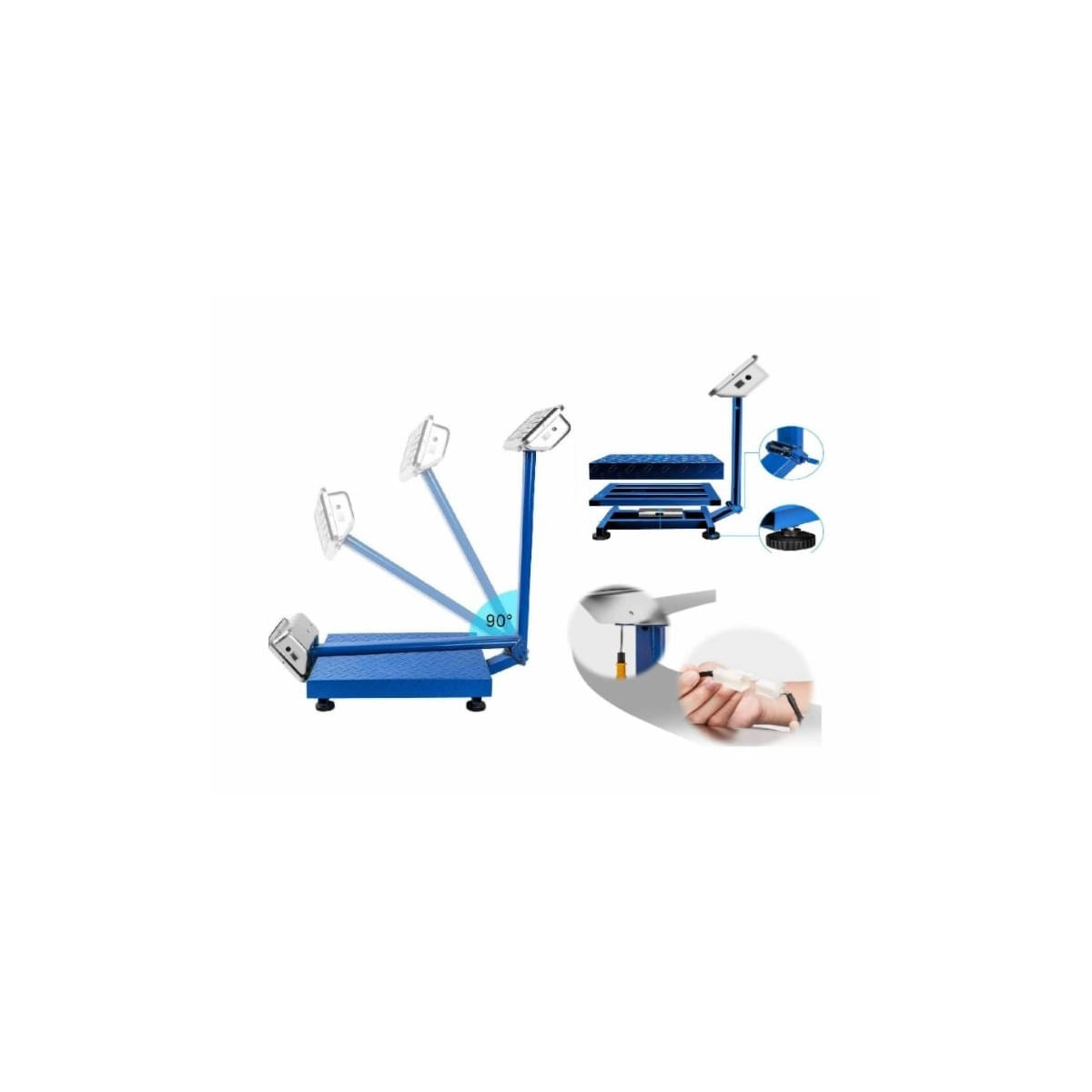 Cantar comercial electronic BLADE - 350 kg, cu acumulator si brat rabatabil - RESIGILAT, 6, atomico.ro