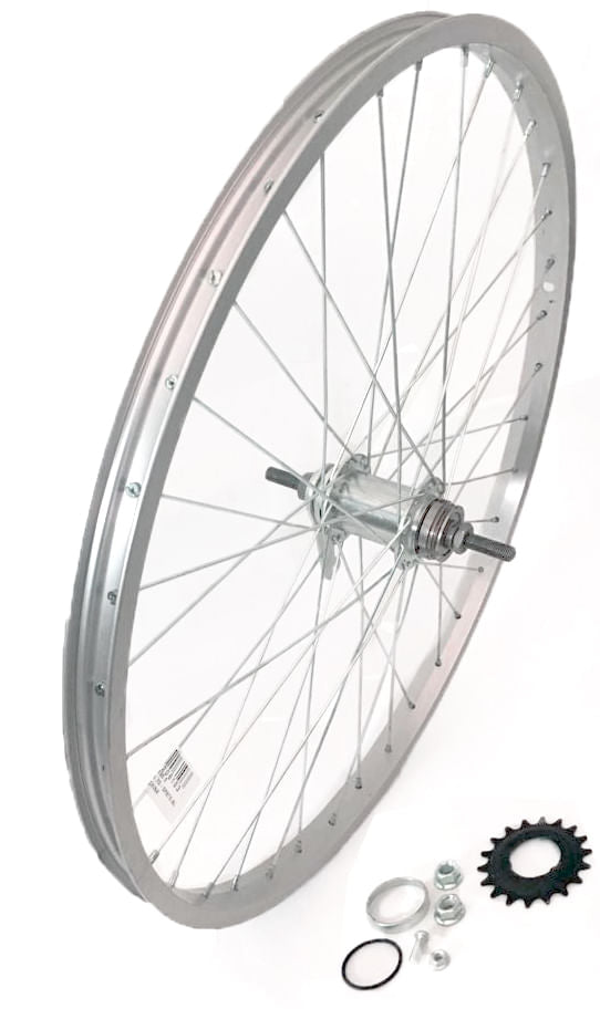 Roata bicicleta spate 24x1.5–1.75, aluminiu simplu, China, 36H, 14G, 1, atomico.ro