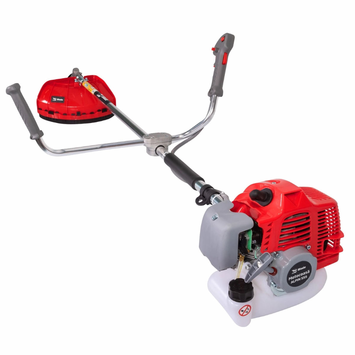 Motocoasa de umar pe benzina BLADE Alpin 555, 5.5CP, 52cc, 3200rpm - RESIGILAT, 1, atomico.ro