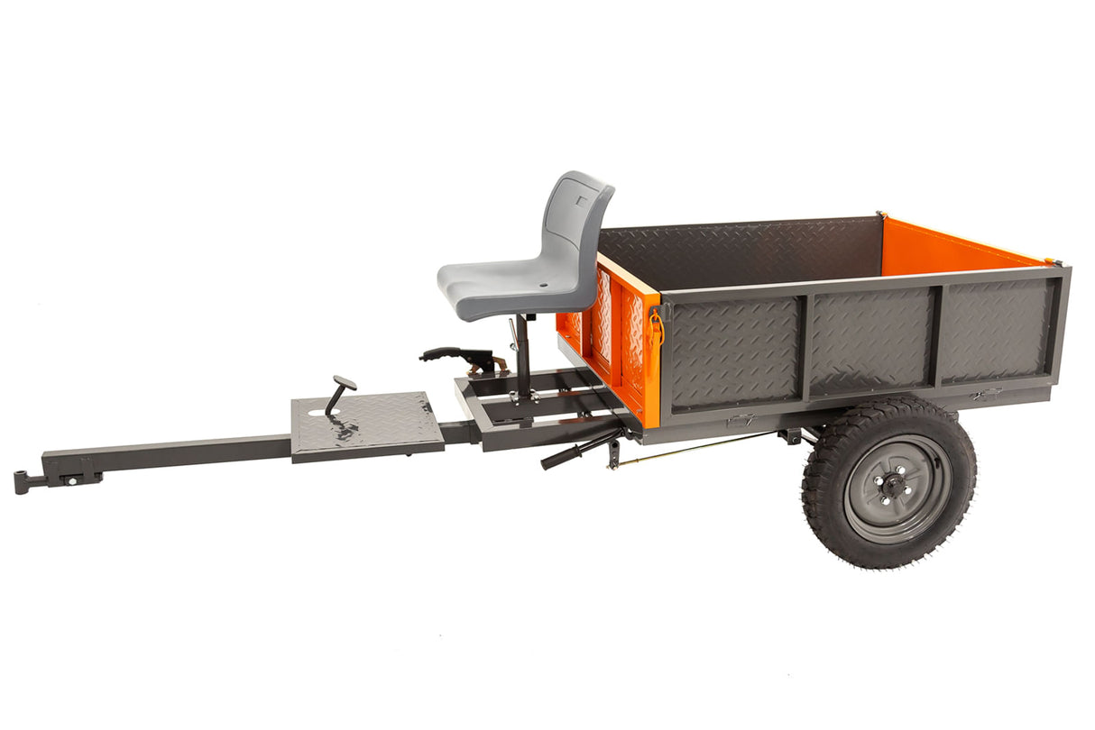 Remorca motocultor OMAC RM 500 - 500 Kg, 4, atomico.ro